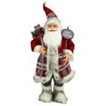 thumbnail image 2 of Simulación Santa Claus Santa Estatuas Y Estatuillas Muñeca de Peluche Ornamento de Navidad Coleccionables Mostrar Decoraciones de 1 Yotijar Figuras de Santa Claus, 2 of 8
