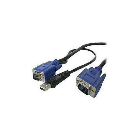 StarTech.com 2-in-1 Ultra Thin USB KVM Cable - Video / USB cable - 4 pin USB Typ