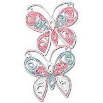 Jolee's Boutique – Adesivi 3D A Forma Di Fiore Con Dettagli Gioiello, Blu, Confezione Dimensionale