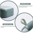 thumbnail image 4 of Pill Box Organiser 4 Compartments, Portable Travel Medication Pill Pot, 4 of 5
