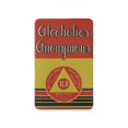 thumbnail image 1 of MYRECOVERYSTORE First Edition Big Book Alcoholics Anonymous Rectangular AA Sobriety Chip with Third Step Prayer (Years 1-50 Offered) Wallet Card Style Recovery Chip, 1 of 4