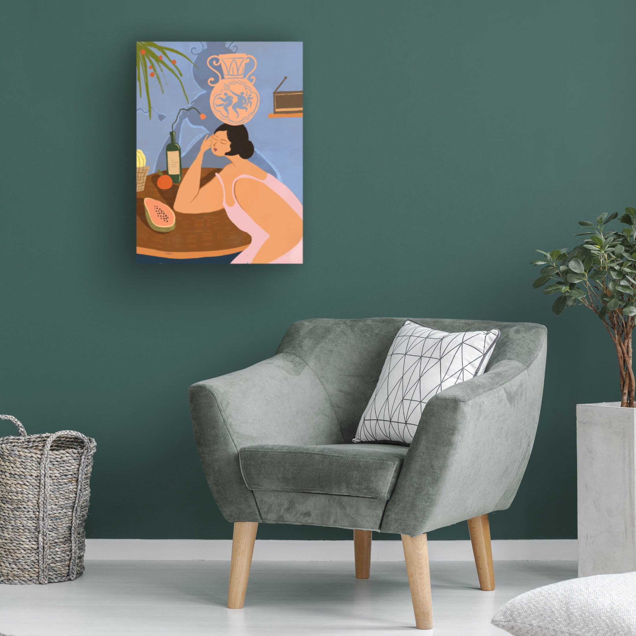Trademark Fine Art Arty Guava  Bestill Canvas Wall Art