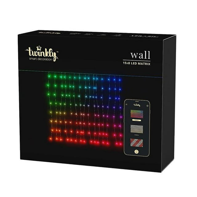 Kurt S. Adler UL4518L Twinkly LED Starter 120 Light Kit with Wi-Fi Enabled