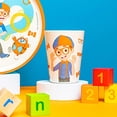 thumbnail image 2 of Juego de Vajilla Zak Designs Blippi Bambú Melamina Duradero para Niños, 2 of 12