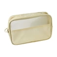 thumbnail image 2 of Bolso de maquillaje de malla bolsa transpirable multipropósito con organizador de cremallera ligera 22cmx14.3cmx6cm, 2 of 8
