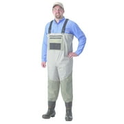 Caddis Wading Systems Stout 2 Tone Taupe Breathable Chest Waders Size 11