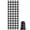 Black and White, variant on Black and White Checkerboard Checkered Pattern Hot Yoga Mat Towel Non Slip for Hot Yoga - Quick-Drying Yoga Mat Cover with 4 Corner Pockets with Travel Bag - Hot Yoga Towel Non Slip 70"x26"
