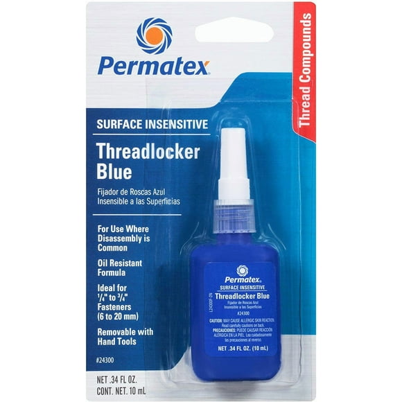 Sellador Permatex 24300 Threadlocker azul 10 ml