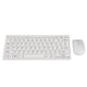 thumbnail image 2 of Para Hk-03 2.4G Mini Teclado Inalámbrico Y Juego De Mouse Óptico Para Computadora Portátil De Escritorio Smart Tv White Monstrate EL006468-00, 2 of 6