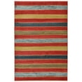 thumbnail image 1 of Unique Loom Tapis de Zone de Conception Tribale Fars 6' x 9' Rectangle Rouge/beige, 1 of 2