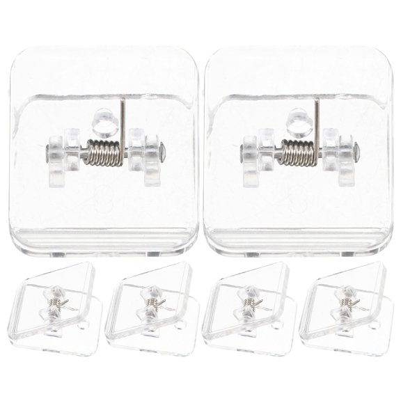 Hytrove Dog Pee Pad Holder Transparent 6Pcs 1.22X1.14X0.79In