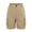 Khaki, variant on CUSTG Wide Leg Pants For Women Cargo Elastic High Waisted Shorts Straight Leg Pocket Outdoor Hiking Loose Comfortable Summer Travel Relaxed Daily Home Wear Trousers