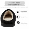 thumbnail image 5 of BERANMEY Cute Smile Face Slippers for Women Perfect Soft Plush Comfy Warm Slip-On Happy Face Slippers fo Women Indoor fluffy Smile House Slippers for Women and Men Non-slip Fuzzy Flat Slides, 5 of 9