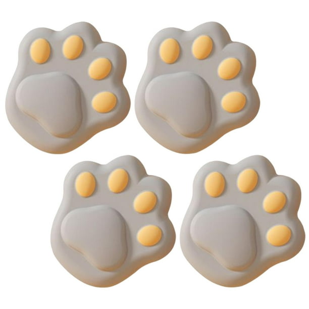 4 piezas de cubierta protectora para bordes de esquinas de mesa, protector de esquinas para muebles Gris