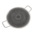 thumbnail image 1 of Fast Heat Conduction Non Stick Coating Korean Traditional BBQ Grill Pan, for Delicious BBQ Parties, with Easy Cleaning Tote Bag, 1 of 7
