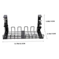Moluckfu Desk Cable Management Tray Iron Organizer Rack for Home ...