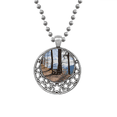 thumbnail image 1 of Sky Bench Forestry Science Nature Scenery Necklaces Pendant Retro Moon Stars Jewelry, 1 of 3