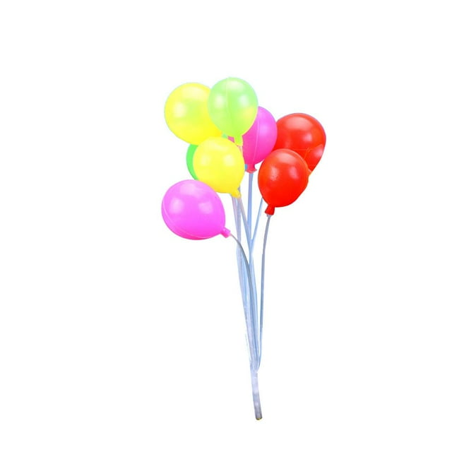 1 Bunch Round Heart Mixed Color Miniatures Balloon Home Garden Cake Decoration Scrapbooking Craft Diy Colorful Mini Balloon Hi.FANCY