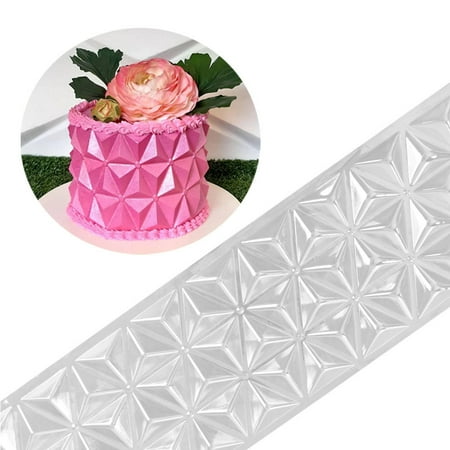 

Transparent Mousse Cake Rim Mold European-Style Fence Chocolate Cake Mold Baking Origami Tools Supplies Pastry Accessories