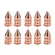 thumbnail image 1 of Clothing Spikes Rose Gold Double Layer Hexagon Brass Cone Spikes DIY Handcraft Punk Style Spike Rivets for Shoes Package 7x15MM, 1 of 4