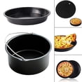 thumbnail image 4 of Molde de repuesto para tartas, molde de acero inoxidable para hornear, piezas de cocina para el hogar 6 pulgadas, 4 of 8