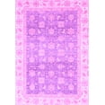 thumbnail image 1 of Ahgly Company Indoor Rectangle Oriental Purple Traditional Area Rugs, 5' x 8', 1 of 4