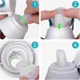 thumbnail image 5 of 6Pack Water Bottle Mouthpiece Replacement for Water Bottle, Silicone Water Bottle Bite Valve Replace, 5 of 5