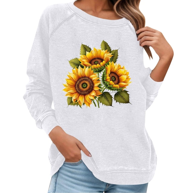 Gibobby Casual Sudadera para Mujer Sudadera de Forro Polar Sudadera para mujer(Blanco,M)