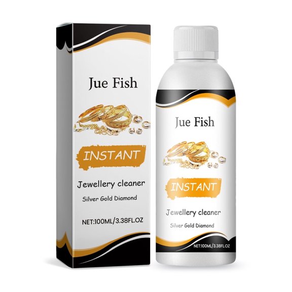 Jewelry Cleaner for Tarnish Removal | Silver Polish & Gold Cleaner Safe for All Metals, Sterling Silver, Diamonds
