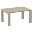 thumbnail image 5 of Compamia Air XL 5 Piece Extension Dining Set in Taupe, 5 of 7