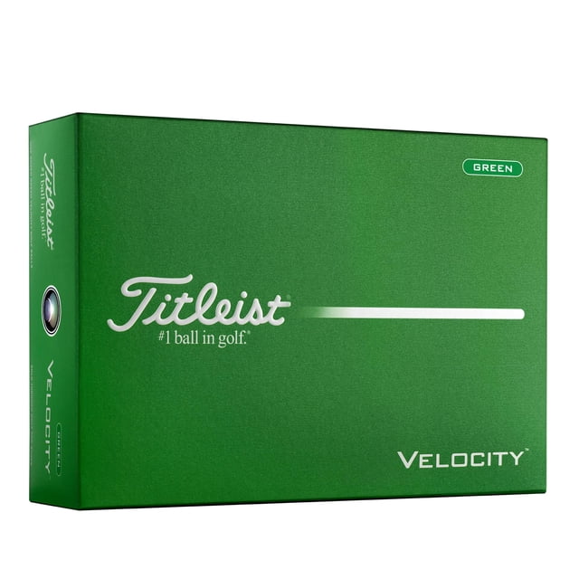 Pelotas de golf Titleist Velocity Green