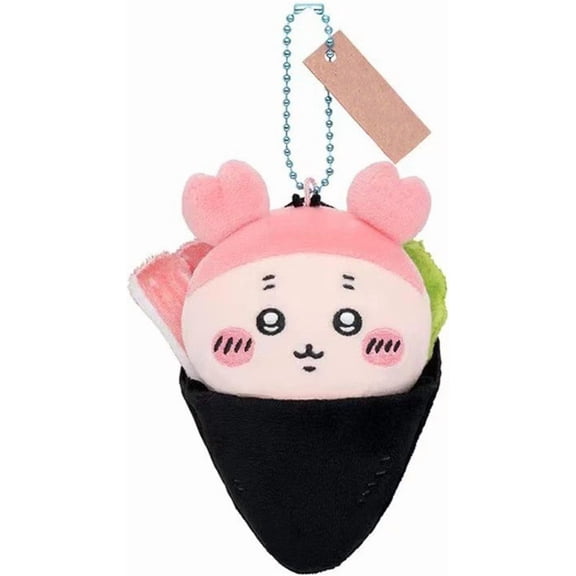 4.7 Inch Chikawa Plush Keychain, Soft Stuffed Figure Plushie Backpack Pendant Home Decor for Fans