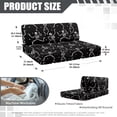 thumbnail image 7 of Uorisanigo 2 Pieces RV Sofa Cover Stretch Couch Cover Camper Seat Cushion Slipcovers - Washable Funny Skull Print Camper Sofa Chair Covers Furniture Protection for RV Car Bench, 7 of 7