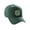 Hunter Green, variant on Structured Baseball Hat Cap St.Patrick Day 3D Lucky Clover, Clover Navy Hat