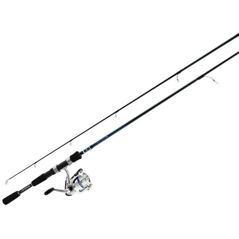 D-Shock DSK-2B Pre-Mounted Spinning Combo, 1500-Sz Reel, No Line, 2BB,  155/4, 100/6, 80/8, 5' 6, M 