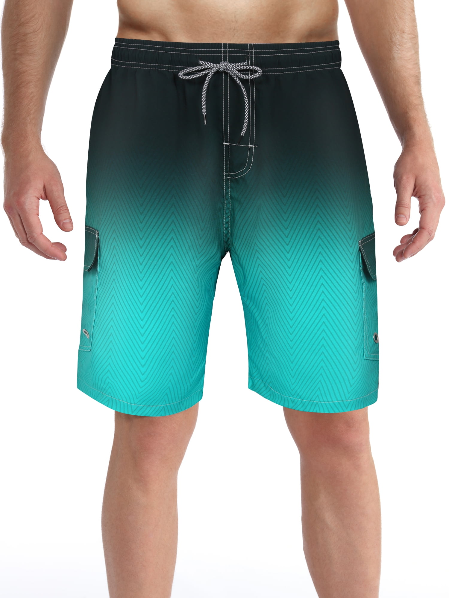 APTRO Mens Swim Trunks Mesh Liner Swimming Shorts Board Shorts Quick