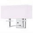 thumbnail image 2 of Livex Woodland Park Wall Sconce in Brushed Nickel, 2 of 2