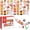 Characters, variant on Joyfy 10" Christmas Crackers Party Table Favor, 10 Pcs No Snap Cute Christmas Characters Design for Xmas Holiday Dinner Traditions