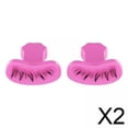 thumbnail image 1 of 2x2x Plantilla De Sellos Para Pestañas Con Mango Lazy DIY Plantilla De Pestañas Inferiores, 1 of 8