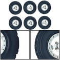 thumbnail image 6 of Rushawy 6Pcs 1/12 1/16 RC Car Wheel Rim and Tires RC Tires for RC Crawler Car RC Car, 6 of 9