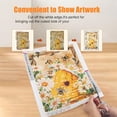 thumbnail image 5 of 13.8x9.8In Diamond Frames,Silver Magnetic Diamond Art Frame,2Pcs Durable Art Canvas for Horizontally or Vertically High Transparent Wall Gallery, 5 of 6
