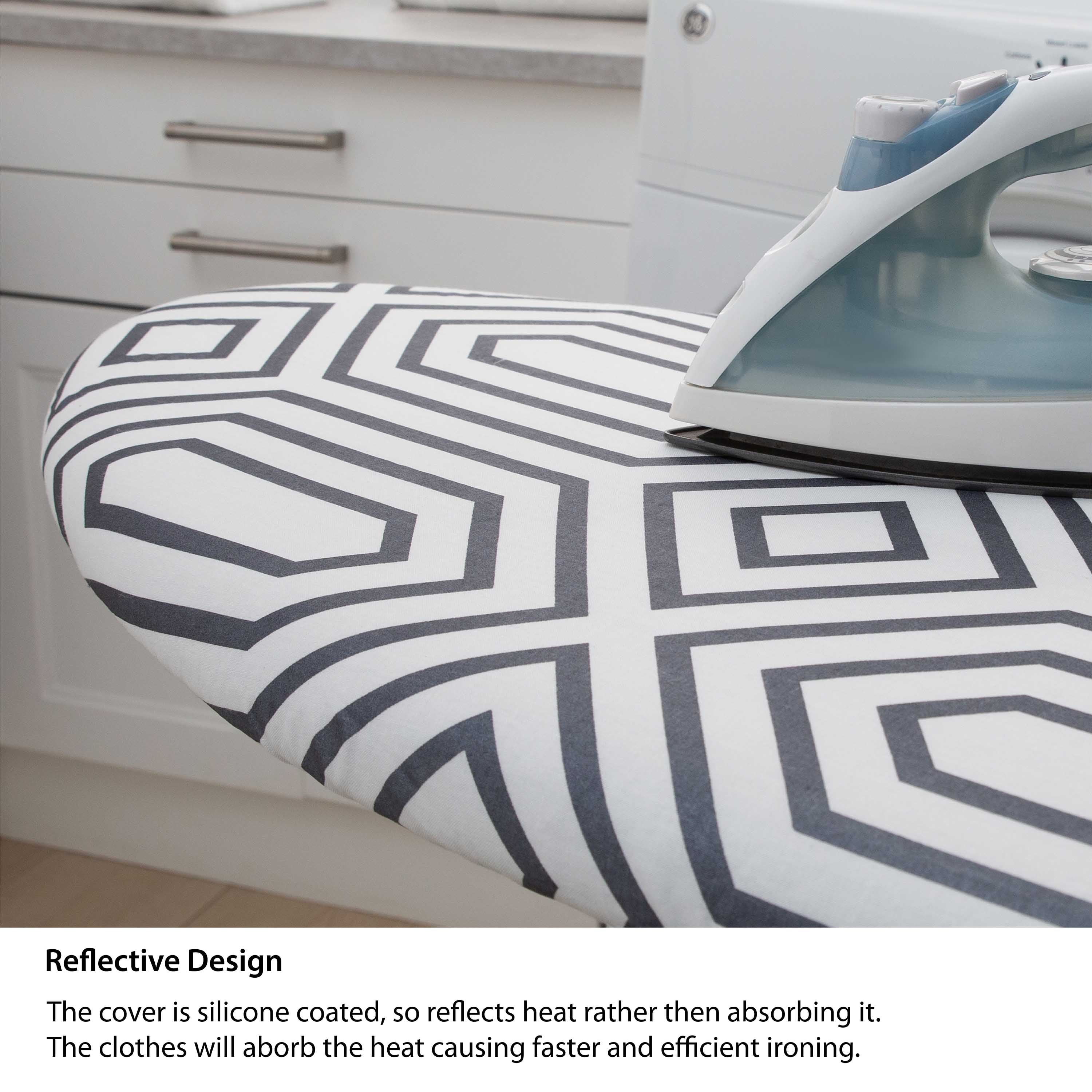 Simplify Scorch Resistant Ironing Board Cover & Pad in Graphite