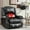 Black, variant on Resenkos Fabric Recliner Chair with 8-Node Massage, Heating, and Swivel Rocker Functions, Gray