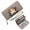 Grey, variant on GEEAD Removable Wrist Strap for Women Zipper Card Bag with ID Window BAD VIBES ONLY Colorful Skulls Grumpy Cat Suitable for Everyday Use Eyecatching Accessory