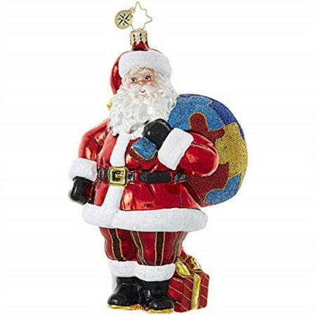 Charity Hospital Christmas Tree christopher radko a piece of the puzzle charity awareness christmas ornament ()