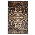 thumbnail image 2 of BNM Rustic Boho Indoor Non-Slip Washable Area Rug, 5' x 8', Chocolate, 2 of 6