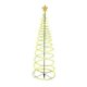 thumbnail image 1 of Espiral solar espiral Árbol de Navidad LED Luz Al aire libre Patio trasero Pathway Automático Lámpara a prueba de viento Decoración para el hogar Suministros de iluminación Monocromo seitruly HA009766-02B, 1 of 6