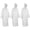 White, variant on Bocaoying Reusable EVA Rain Ponchos with Hood for Adults, Lightweight & Tear-Resistant, 3 Pack, One Size Fits Most, White