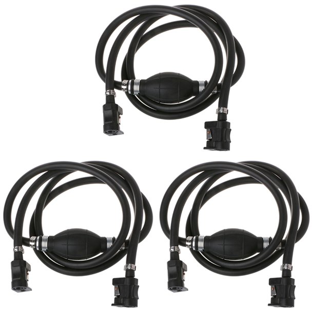 3X Fuel Line Hose Outboard Boat Engine Petrol Tank Connectors Kit for