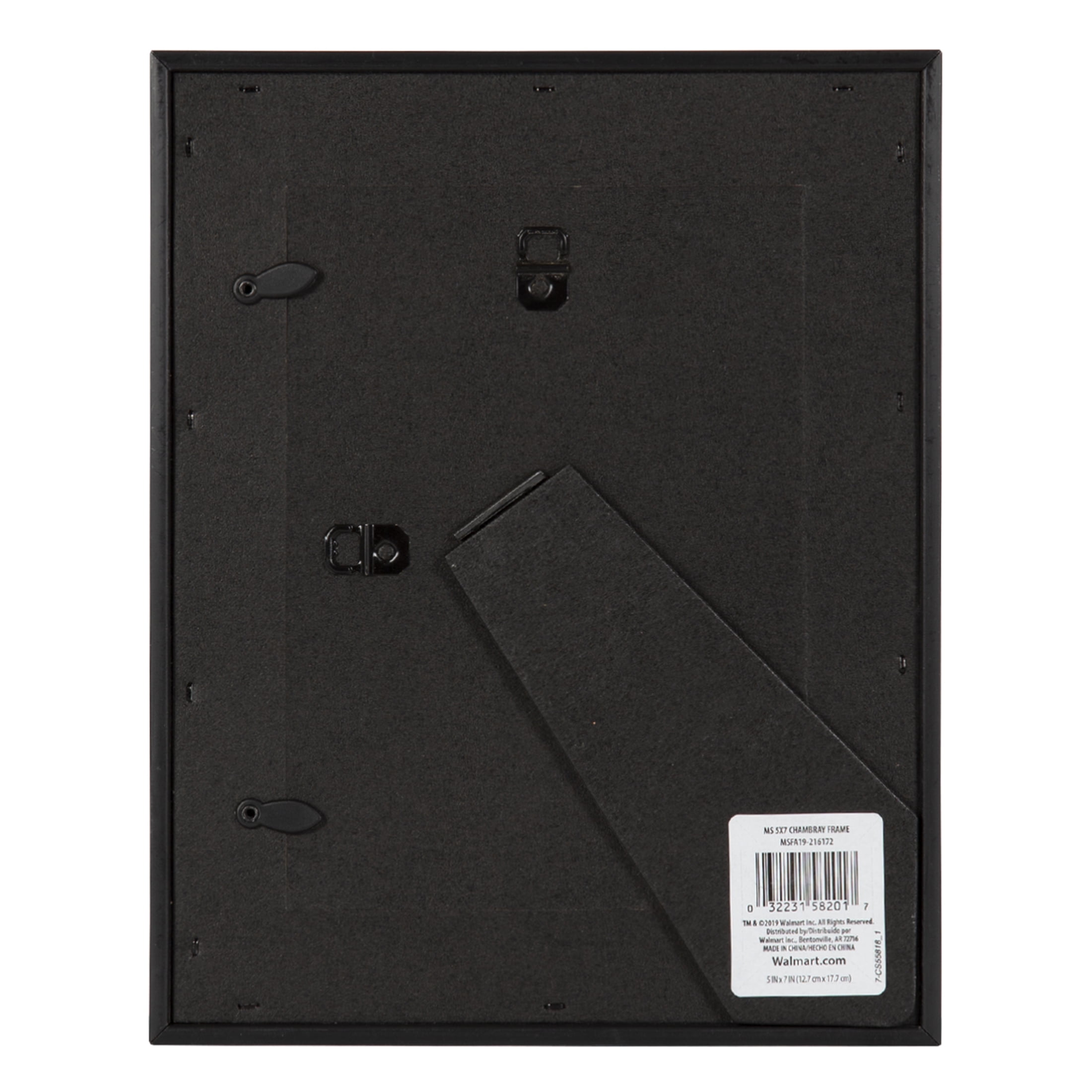 (2 pack) Mainstays – 5x7 Picture Frame – Chambray Blue Tabletop Photo Frame
